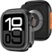 Amizee 2 in 1 Metal Case Compatible with Apple Watch Series 1110 46mm with Back Cover Rugged Shockproof Protective Bumper Cover for iWatch 46mm Black