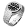 VESECCON GA2100 Stainless Steel Watch Band Case Mod Kit Smooth Bezel without Nails Metal Strap Accessories Compatible with Casio Mens GShock GA2100GA2110 Watches Silver