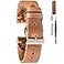 hemsut h 20mm Leather Watch Bands for Men Thin Soft Horween Leather Watch Strap Quick Release Vintage Watch Wrap