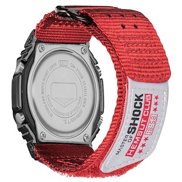 DAVILANE Replacement Watch Band Strap for Casio Mens GShock GM2100BGD100110120350GWS56005600B5600M560016mm Nylon Breathable Casio wristband