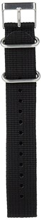 Timex TW7C05600 Weekender 20mm Black Fabric SlipThru Strap
