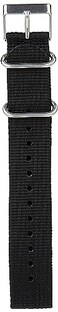 Timex TW7C05600 Weekender 20mm Black Fabric SlipThru Strap