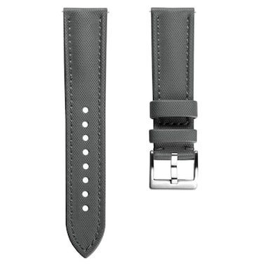 WatchGecko Atlas Sailcloth Waterproof Watch Strap QuickRelease Spring Bars Brushed StainlessSteel Buckle 18mm22mm Sizes 5 Colour Options Durable Comfortable 22mmm