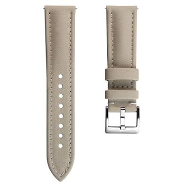 WatchGecko Atlas Sailcloth Waterproof Watch Strap QuickRelease Spring Bars Brushed StainlessSteel Buckle 18mm22mm Sizes 5 Colour Options Durable Comfortable 22mmm