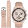 Stanchev Omega Swatch Speedmaster 20mm Watch Band No Gap Soft Silicone for Men and Women