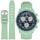 Stanchev Omega Swatch Speedmaster 20mm Watch Band No Gap Soft Silicone for Men and Women