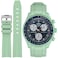 Stanchev Omega Swatch Speedmaster 20mm Watch Band No Gap Soft Silicone for Men and Women
