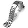 Korlexchi Quickrelease Strap Replacement Metal Watch Band Compatible With GM5600 GM5600B Stainless Steel Watchband Silver
