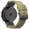 DAVILANE Canvas Watch Band Sports Strap Compatible With Huami Amazfit TRexTRex 2TRex ProTRex UltraNew Upgraded Connector Design