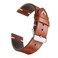WOUKUP Vintage Leather Watch Band Quick Release Replacement Genuine Watch Strap 18mm 19mm 20mm 22mm for Men and Women