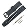Rihahisy Resin Replacement Watch StrapWatchband for Casio EDIFICE Series EF550BlackBlack Buckle