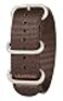 BERTUCCI Nylon Watch Band 22mm Field Brown