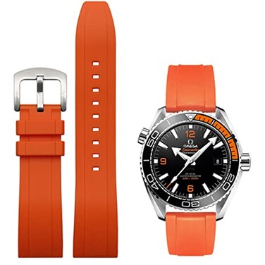 Niziruoup Watch Band Quick Release Fluororubber 19mm 20mm 21mm 22mm Soft Durable Universal FKM Rubber Replacement Band Strap for Men Women