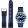 Niziruoup Watch Band Quick Release Fluororubber 19mm 20mm 21mm 22mm Soft Durable Universal FKM Rubber Replacement Band Strap for Men Women