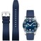 Niziruoup Watch Band Quick Release Fluororubber 19mm 20mm 21mm 22mm Soft Durable Universal FKM Rubber Replacement Band Strap for Men Women