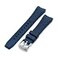 MiLTAT Wheels FKM Rubber Watch Band compatible with Orient Kamasu Quick Release 22mm Navy Blue