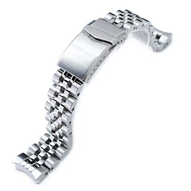 MiLTAT Strapcode MiLTAT 20mm AngusJUB Watch Band compatible with Seiko Sumo SBDC001 SBDC003 SBDC031 SBDC081