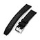 MiLTAT Quick Release 20mm Black Sailcloth Watch Band with leather lining