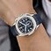 Wentokye 21mm Watch band Suitable for Patek Philippe Aquanaut 5164A 5167A Replacement PP Curved Lug End Rubber StrapBlue