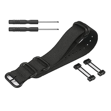 WRISTARMOR military woven nylon Replacement for Suunto core Smart watch bandCompatible with Suunto core Sport Wrist strap braided belt