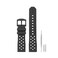 HANYTON Compatible with TAG Heuer Watch 22mm Band Soft Silicone Rubber Replacement Strap for TAG Heuer Watch Formula 1 Series Black