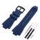 SANDEIN Watch Band Compatible with Michael Kors Soft Silicone Rubber Replacement Wrist Strap for Michael MK8152 MK8356 Watch Straps