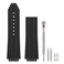 SANDEIN 25mm Watch Band Compatible with 25x19x22mm Soft Silicone Rubber Replacement Watch Straps