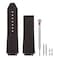 SANDEIN Black Silicone Watch Band Compatible with Hublot Big Bang 25mm