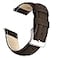 Ritche Quick Release Leather Watch Band 18mm 19mm 20mm 21mm 22mm 23mm 24mm Leather Watch Strap Espresso Brown Silver 22 mm Vintage