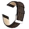 Ritche Quick Release Leather Watch Band 18mm 19mm 20mm 21mm 22mm 23mm 24mm Leather Watch Strap Espresso Brown Silver 22 mm Vintage