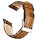 Ritche Quick Release Leather Watch Band 18mm 19mm 20mm 21mm 22mm 23mm 24mm Leather Watch Strap Toffee Brown Silver 21mm Classic