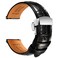REZERO Leather Watch Bands for Men Quick Release Watch Straps Luxury Italian Alligator Grain Embossed Band Replacements 19mm 20mm 21mm 22mm