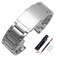 ChocoMan US ChocoMan US Diesel Brushed Stainless Steel Watch Band Strap 24mm26mm28mm30mm Metal Replacement Bracelet with DoubleLock Deployment Clasp Replacement for Mens Diesel Three beads silver 22m