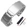 ChocoMan US ChocoMan US Diesel Brushed Stainless Steel Watch Band Strap 24mm26mm28mm30mm Metal Replacement Bracelet with DoubleLock Deployment Clasp Replacement for Mens Diesel Three beads silver 22m