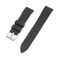 StrapHabit Quick Release Rubber Watch Strap Band FKM 18mm 19mm 20mm 21mm 22mm 23mm 24mm Black 20mm
