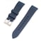 StrapHabit Quick Release Rubber Watch Strap Band FKM 18mm 19mm 20mm 21mm 22mm 23mm 24mm Blue 22mm