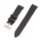 StrapHabit Quick Release Rubber Watch Strap Band FKM 18mm 19mm 20mm 21mm 22mm 23mm 24mm Black 22mm