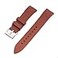 StrapHabit Quick Release Rubber Watch Strap Band FKM 18mm 19mm 20mm 21mm 22mm 23mm 24mm Brown 20mm