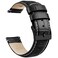 Ritche Christmas Gift 24mm Alligator Grain Watch Band Alligator Leather Watch Strap Quick Release Watch Bands for Men Women White Elephant Gifts Stocking Stuffers for Men