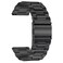 TStrap Metal Watch Band for Men Black Stainless Steel Watch Bands for Women Brushed Solid Quick Release Smart Watch Strap Replacement Bracelet Clasp 16mm 18mm 19mm 20mm 21mm 22mm 24mm