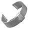 WatchGecko Classic Mesh Watch Strap Polished or Satin Brushed Finish 1822mm Mens Replacement Stainless Steel Band Quick Release Spring Bars for Easy Changes Satin 19mm