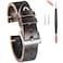 hemsut h Leather Watch Bands Horween Leather Watch Strap for Men 18 19 20 21 22 24mm Quick Release Handmade Vintage Replacement Wrap