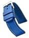 STUNNING SELECTION Alpine Sporty Silicone Watch Band Waterproof Quick Release Rubber Watch Strap Blue Lightweight Adjustable Silicone Watch Band Man 22mm Rubber Watch Strap Compatible with Regular Sma
