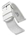 STUNNING SELECTION Alpine Sporty Silicone Watch Band Waterproof Quick Release Rubber Watch Strap White Lightweight Adjustable Silicone Watch Band Man 22mm Rubber Watch Strap Compatible with Regular Sm