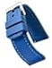STUNNING SELECTION Alpine Sporty Silicone Watch Band Waterproof Quick Release Rubber Watch Strap Blue Lightweight Adjustable Silicone Watch Band Man 20mm Rubber Watch Strap Compatible with Regular Sma
