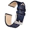 Ritche 20mm Classic Genuine Leather Watch Bands for Omega x Swatch Moonswatch Quick Release Vintage Leather Watch Straps Compatible with Timex Weekender Watch for Men White Elephant Gifts Stocking Stu