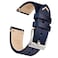 Ritche 20mm Classic Genuine Leather Watch Bands for Omega x Swatch Moonswatch Quick Release Vintage Leather Watch Straps Compatible with Timex Weekender Watch for Men White Elephant Gifts Stocking Stu