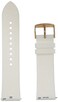 Fossil Mens 22mm Silicone Interchangeable Watch Band Strap Color White Model S221349