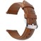 Fullmosa 12 Colors for Quick Release Leather Watch Band Axus Genuine Leather Watch StrapBrown22mm