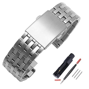 ChocoMan US ChocoMan US Diesel Solid Mesh Stainless Steel Bracelets 24mm26mm28mm30mm Watch Bands Deployment Buckle BrushedPolished Strap for Men Women
